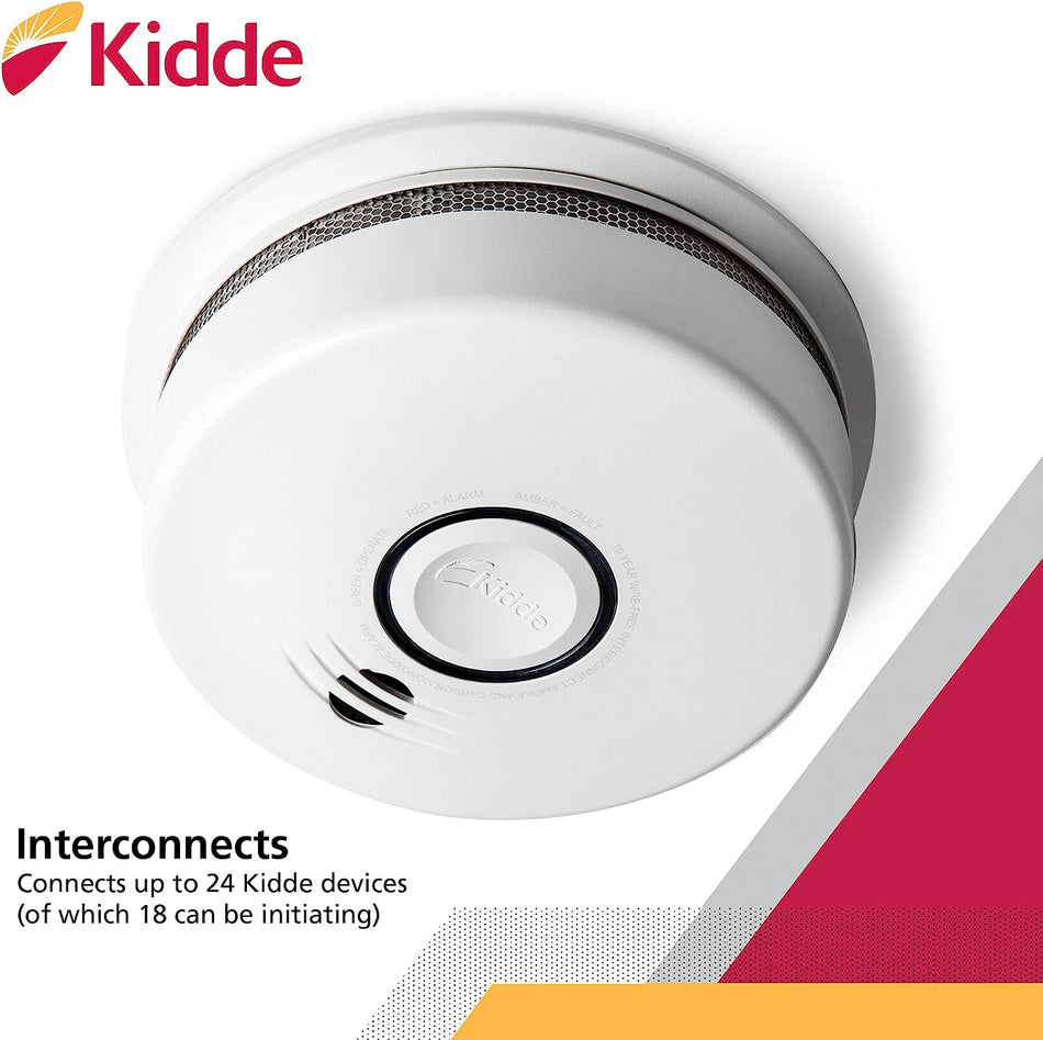 Kidde P4010ACSCO – AC Hardwired Combination Carbon Monoxide & Photoelectric Smoke Alarm