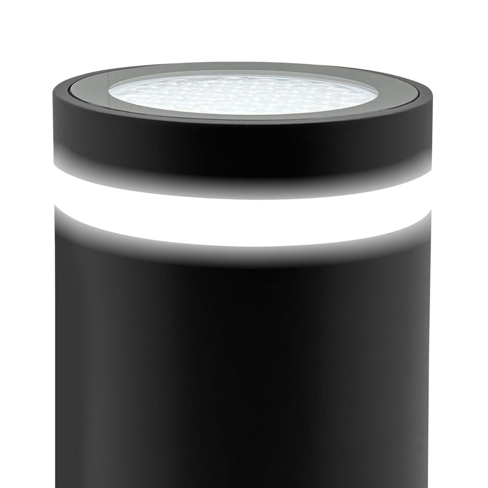 Envision LED-CYE-UD-3-3P30-TRI-BL-PC - 3" Edge-Lit Cylinder Up/Down Light - Black