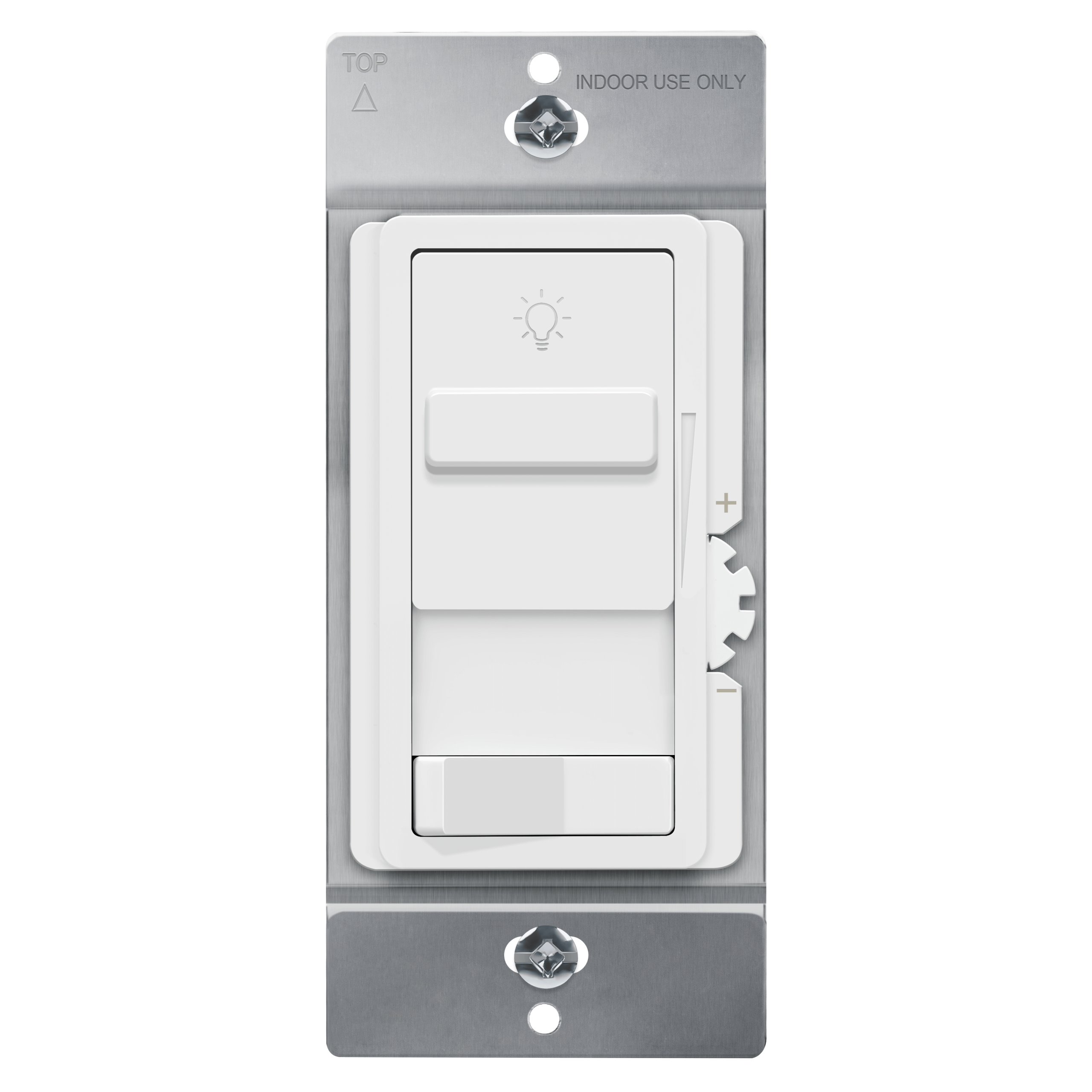 Enerlites 55307L-W - Decorator 0-10V LED Dimmer Single Pole/3-Way - White