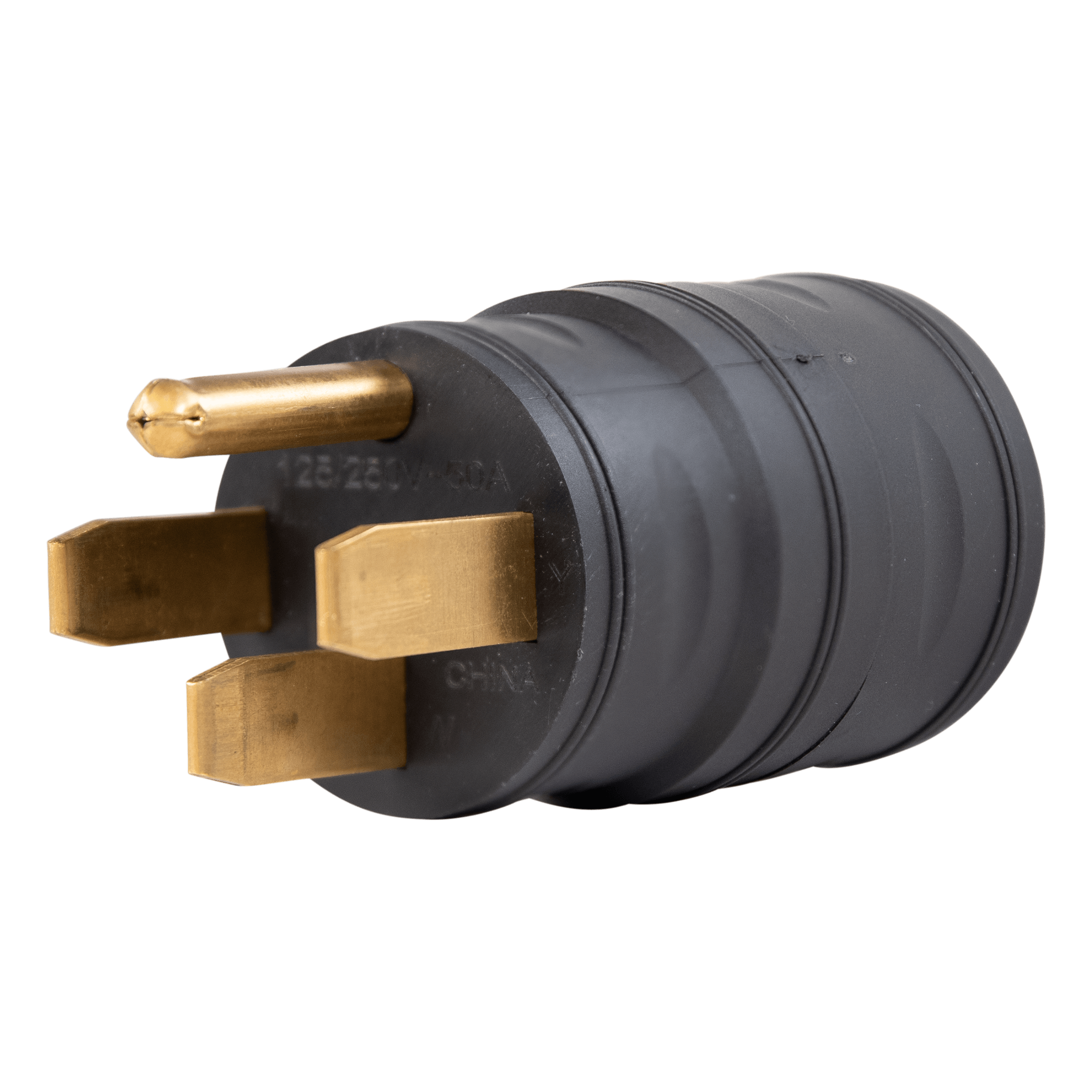 Enerlites 66352-BK - Compact Adapter NEMA 14-50P to 6-50R - Black