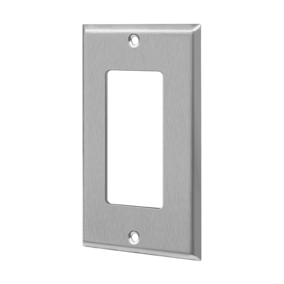 Enerlites 7731 – Stainless Steel Decorator / GFCI Outlet Wall Plate Cover – 1 Gang
