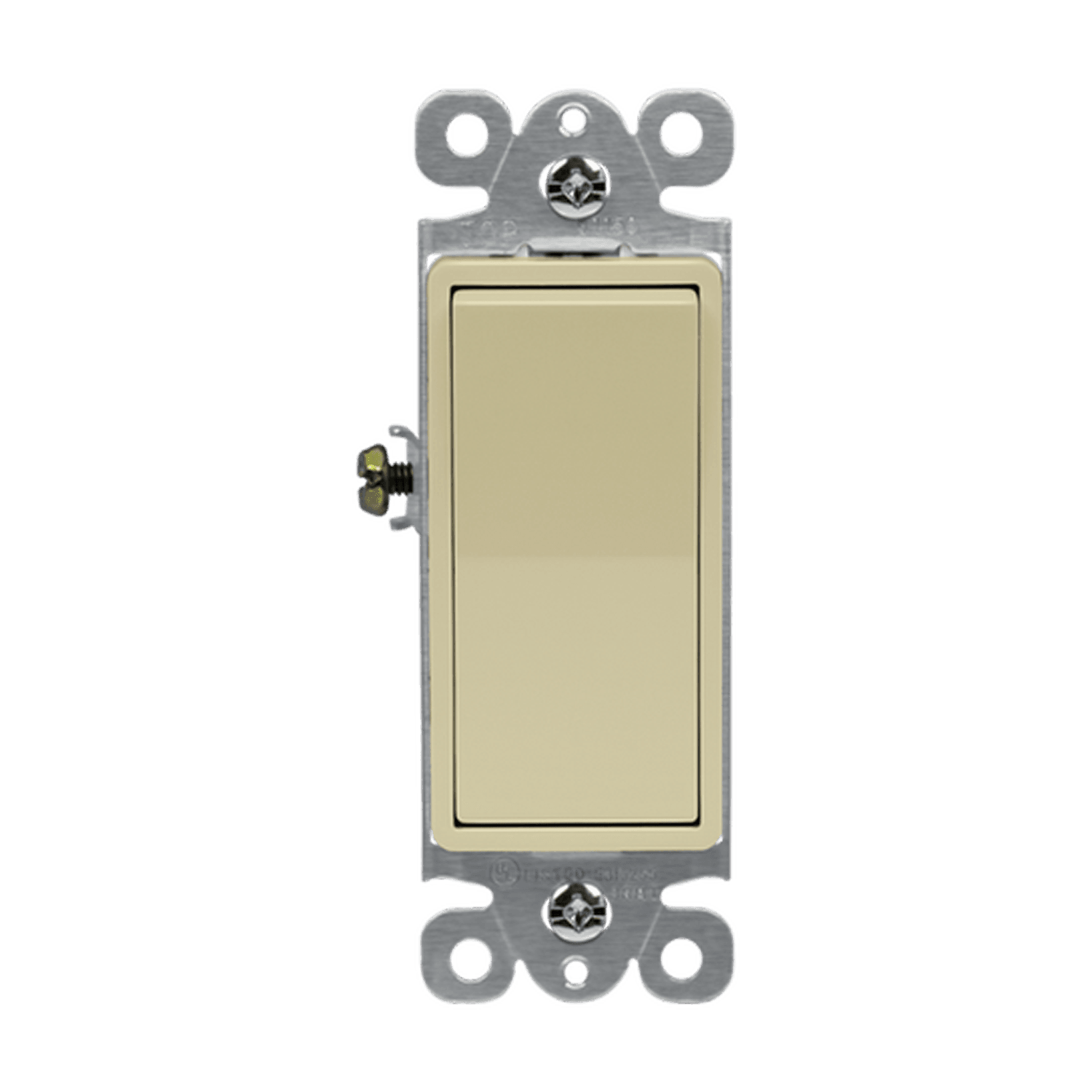 Enerlites 91150-I - Residential Grade Decorator Switch, Single Pole - Ivory
