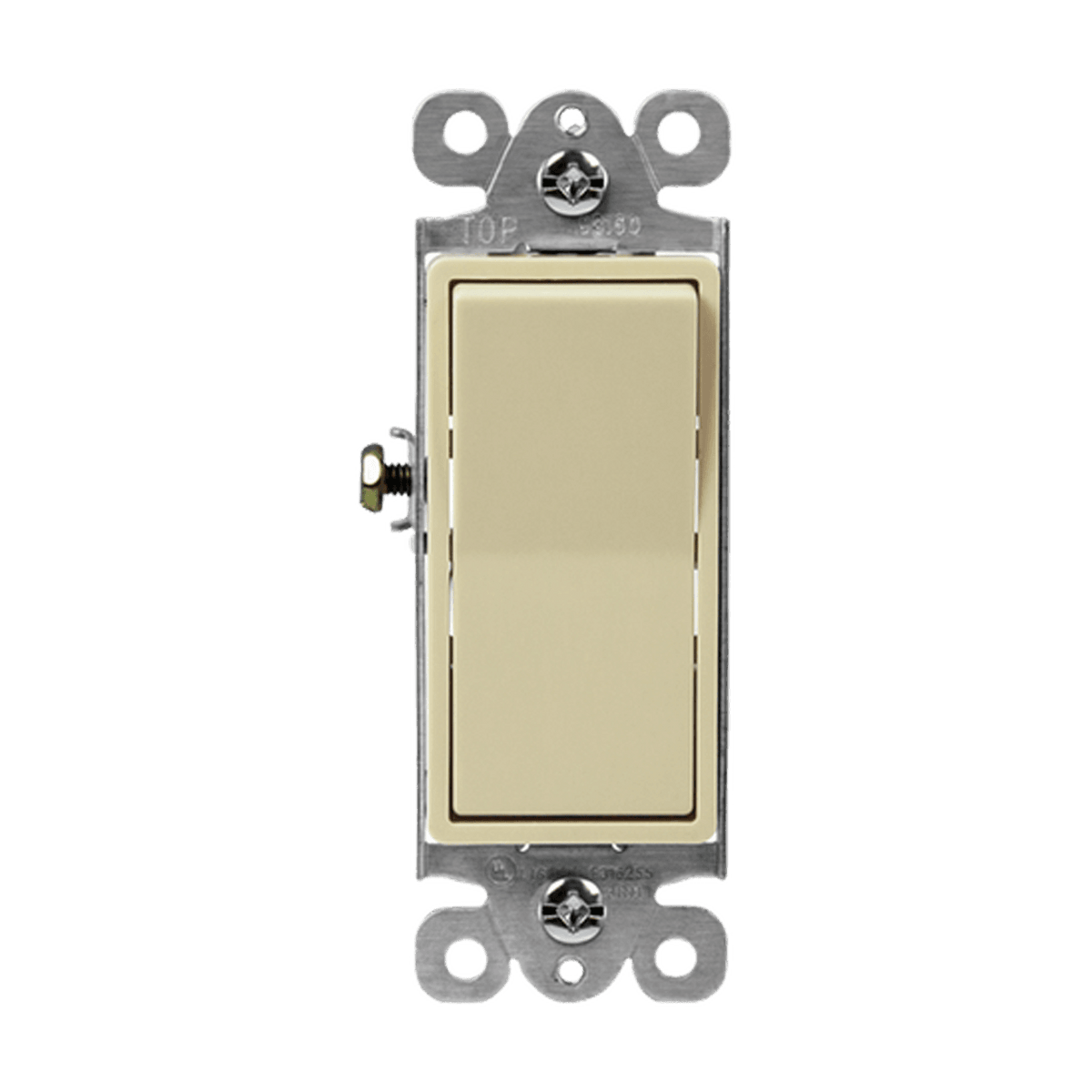 Enerlites 93160-I - Residential Grade Decorator Switch with Back Light, Three-Way - Ivory