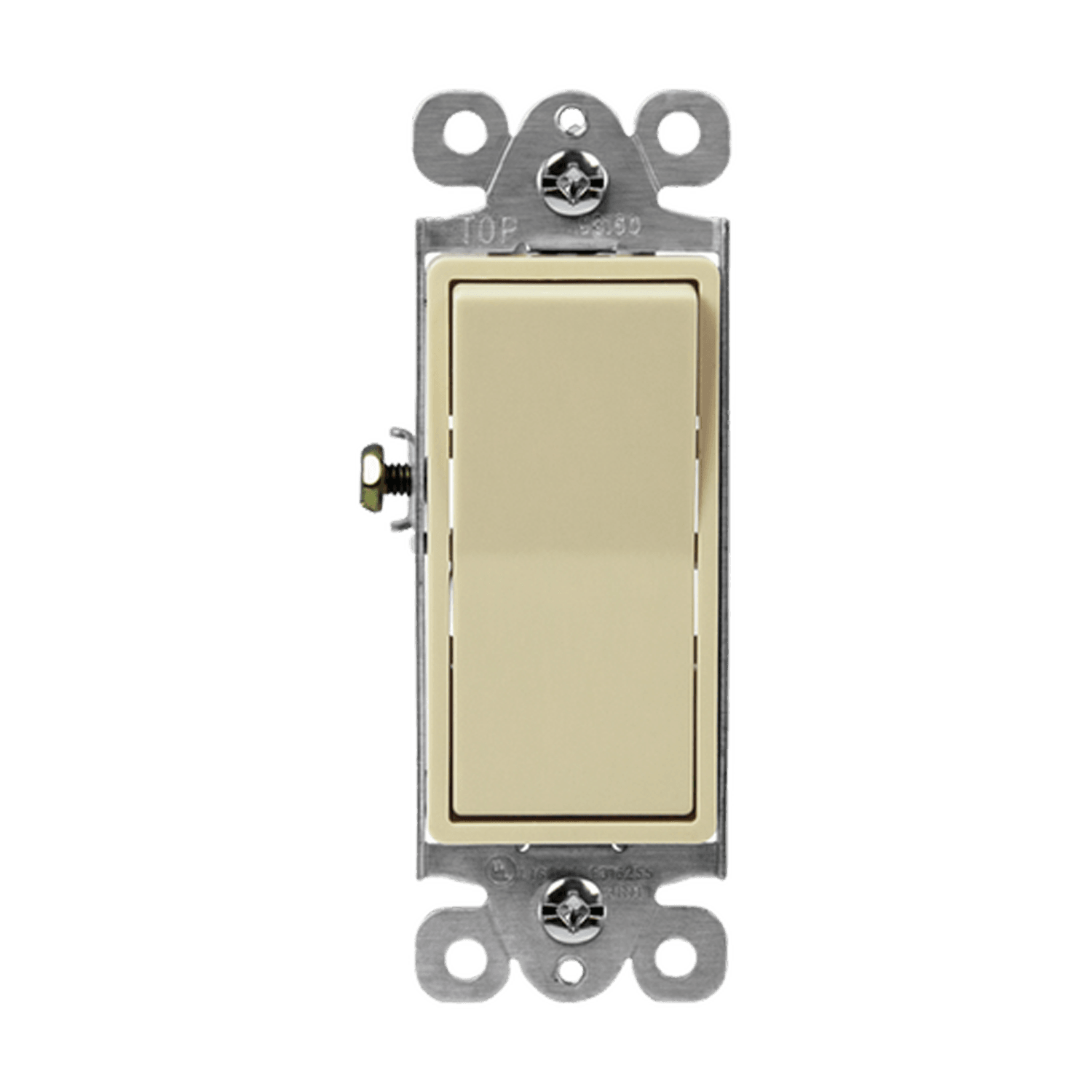 Enerlites 93160-I - Residential Grade Decorator Switch with Back Light, Three-Way - Ivory