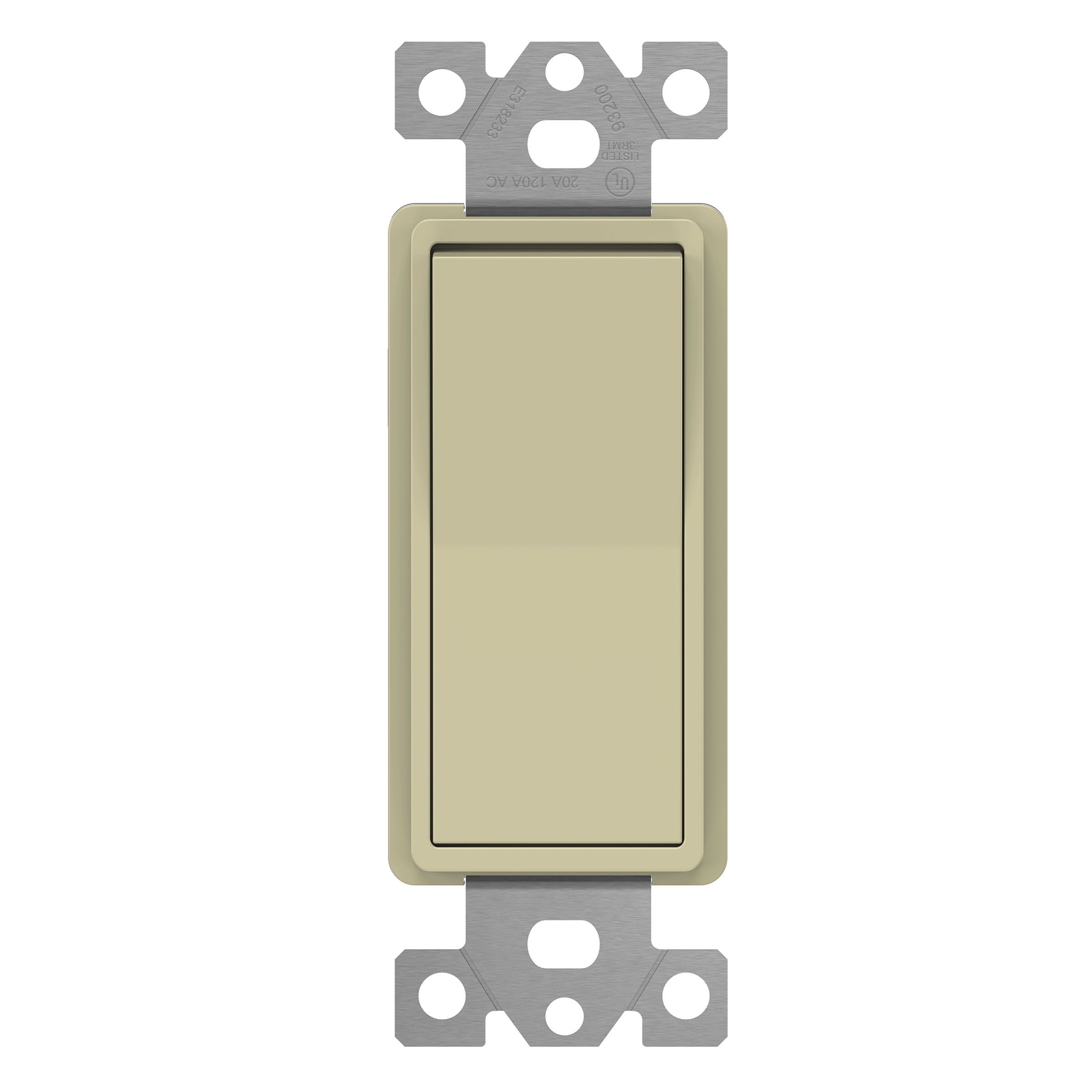 Enerlites 93200-I - Commercial Grade 20A Decorator Switch, Three-Way - Ivory