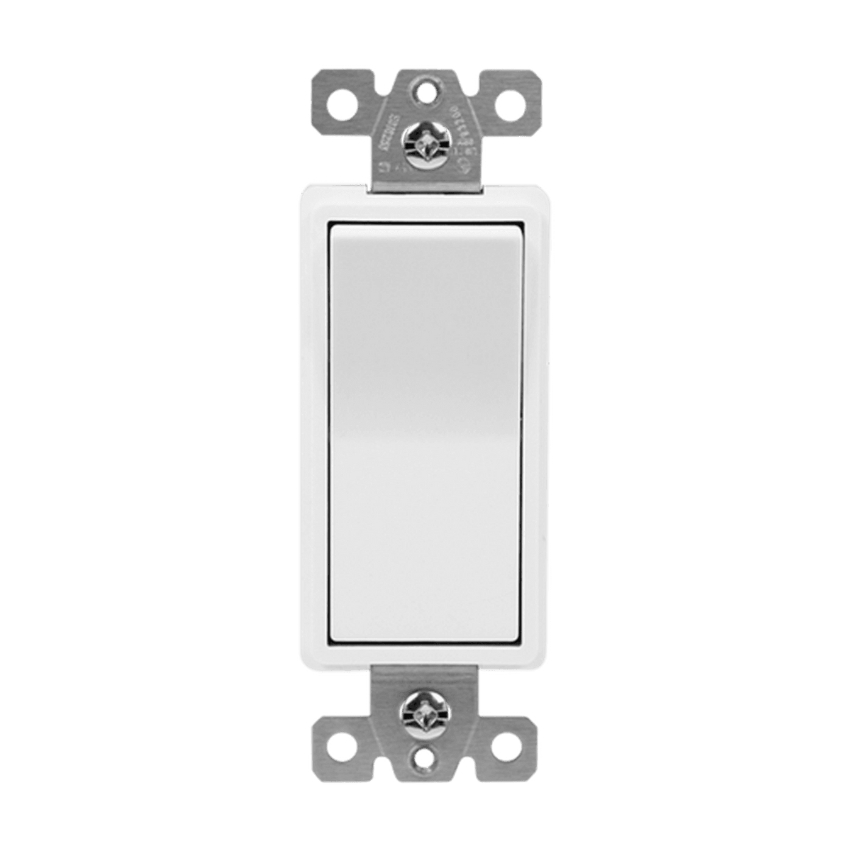 Enerlites 93200-W - Commercial Grade 20A Decorator Switch, Three-Way - White