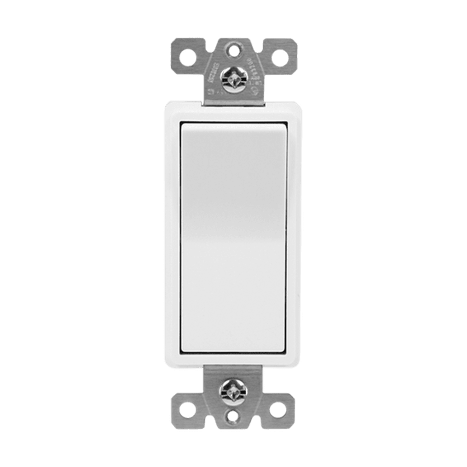 Enerlites 93200-W - Commercial Grade 20A Decorator Switch, Three-Way - White