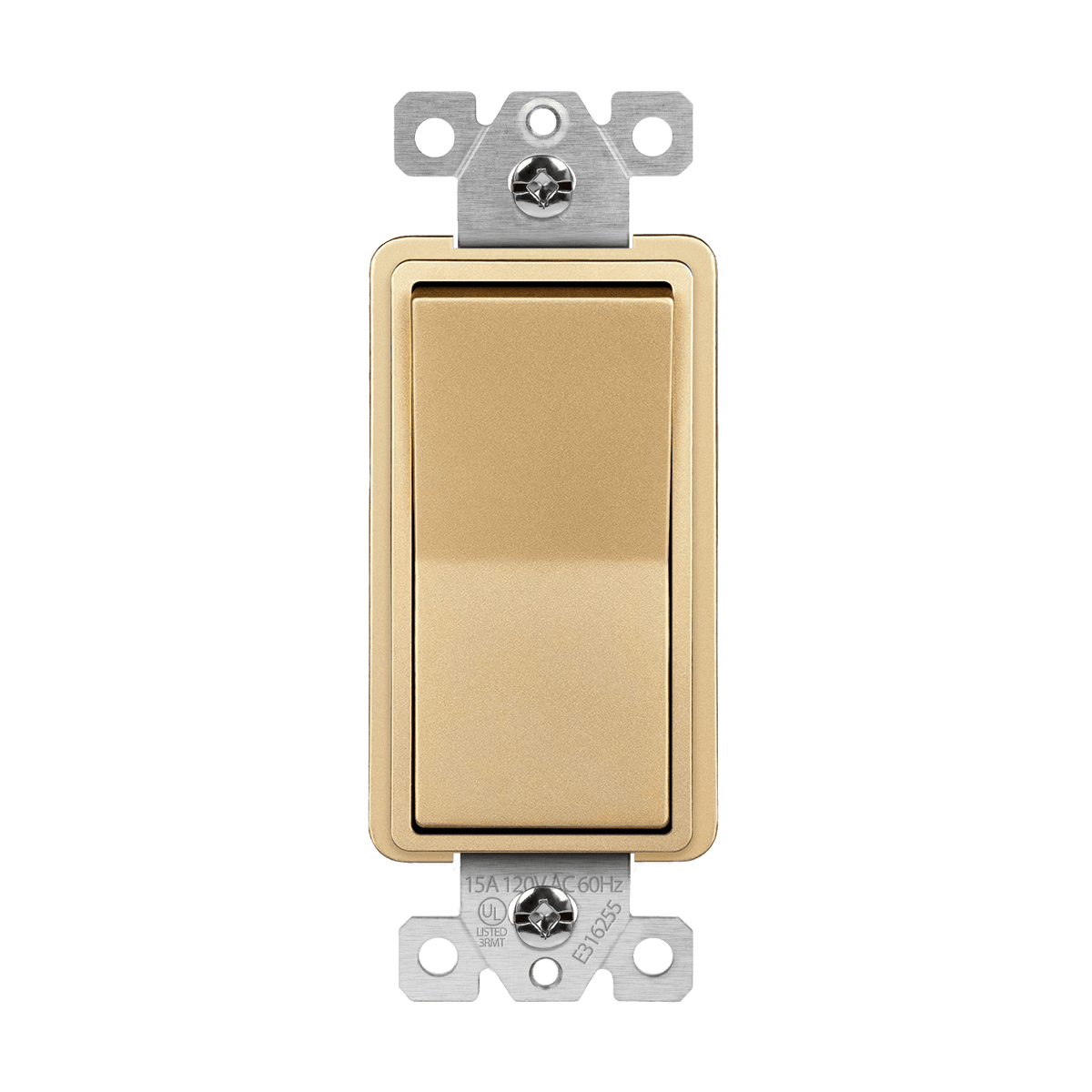Enerlites 94150-GD - Residential Grade Decorator Switch, Four-Way - Gold