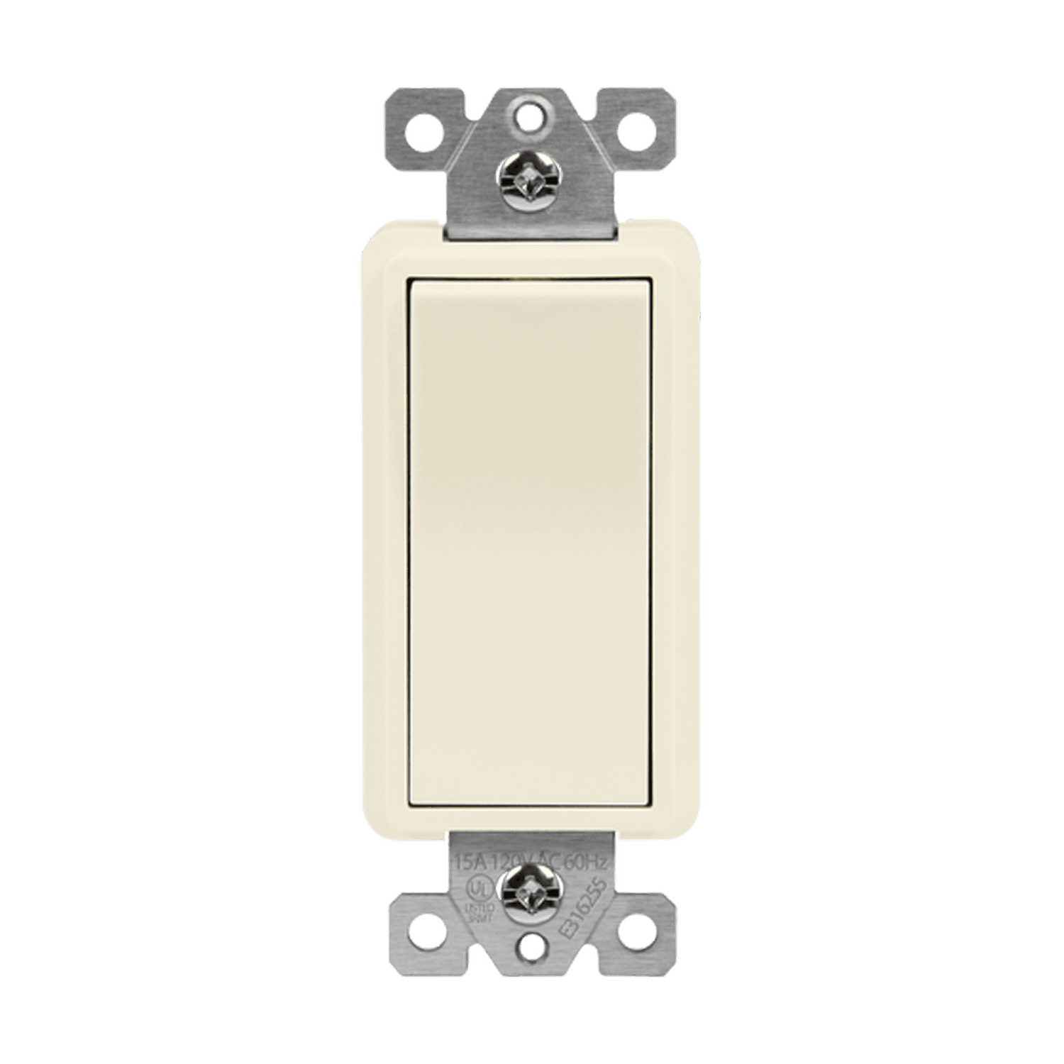Enerlites 94150-LA - Residential Grade Decorator Switch, Four-Way - Light Almond