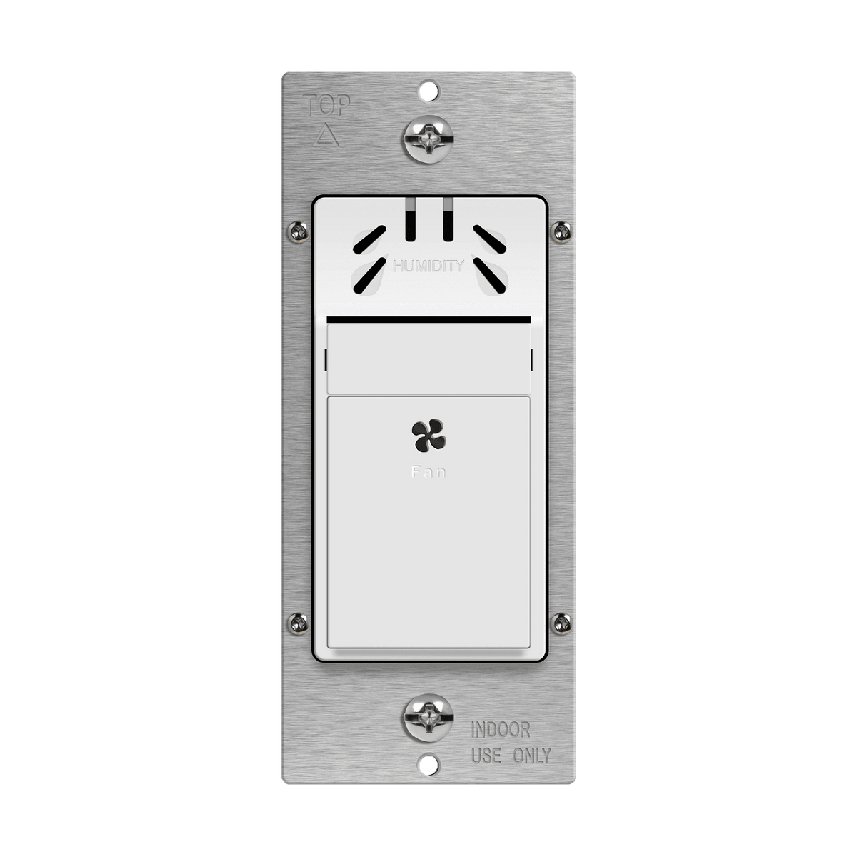 Enerlites DWHS-W - Humidity Sensor Wall Switch, Neutral Wire Required, Single Pole - White