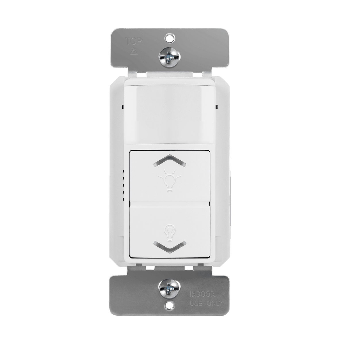 Enerlites DWODS-010-W - 180° PIR Motion Sensor with 0-10V Dimmer Wall Switch - White