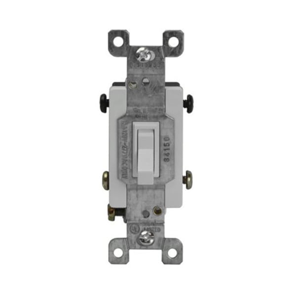 Enerlites 84150-W – 15A Toggle Switch – 4-Way White