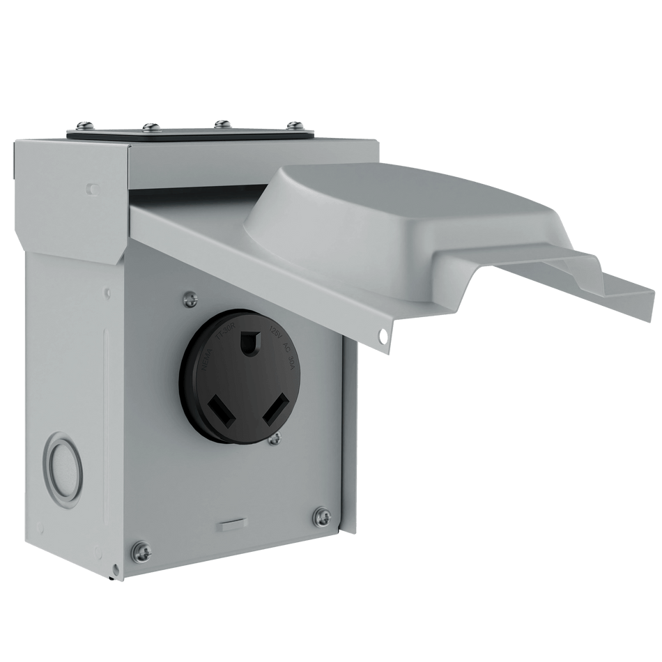 Enerlites 63300M - 30A Outdoor Receptacle Box