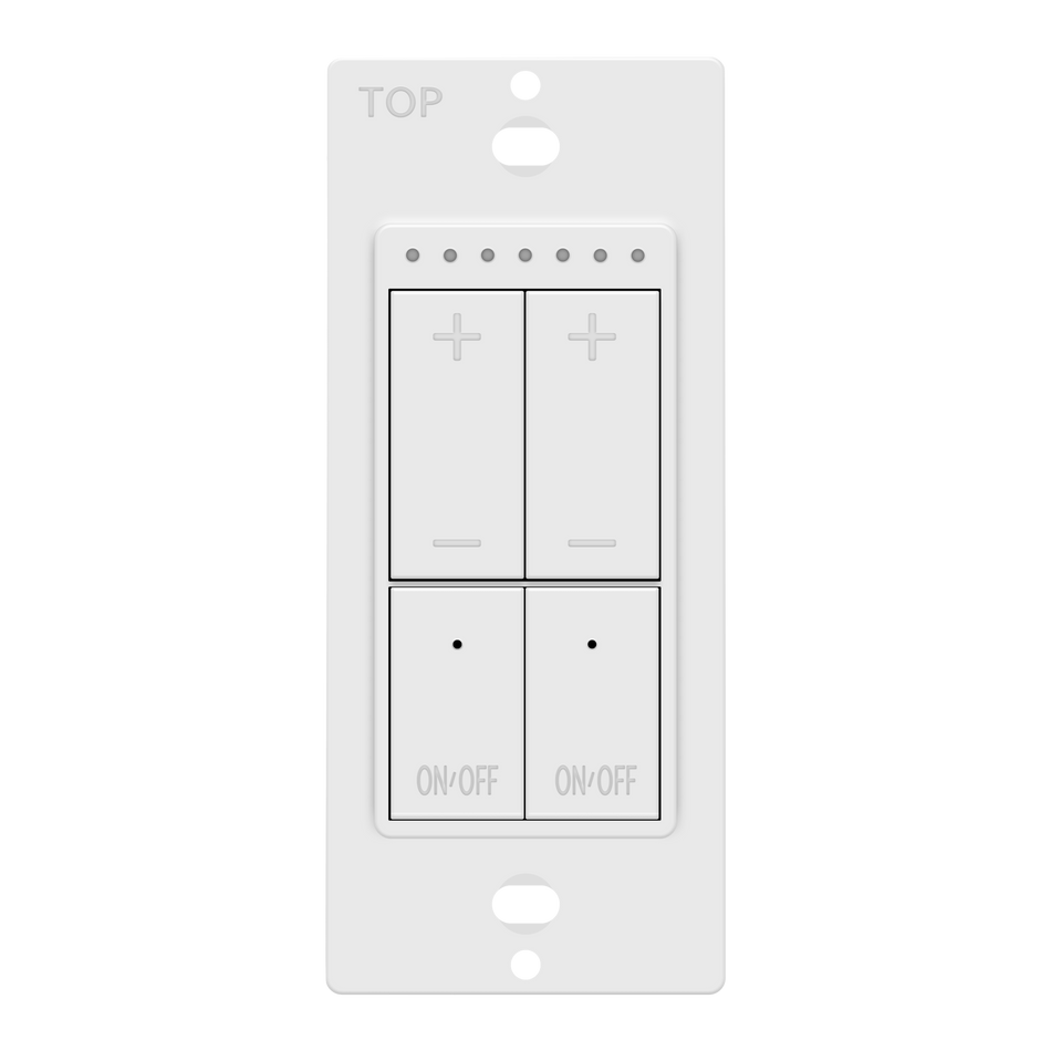 Enerlites LVD-102-W - Low Voltage Dimmer Switch - White