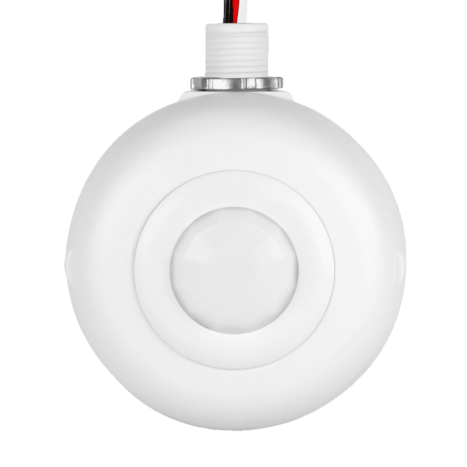 Enerlites MPC-50HD-W - 360° High Bay Fixture Mount Line Voltage PIR Occupancy Dimmer Ceiling Sensor - White