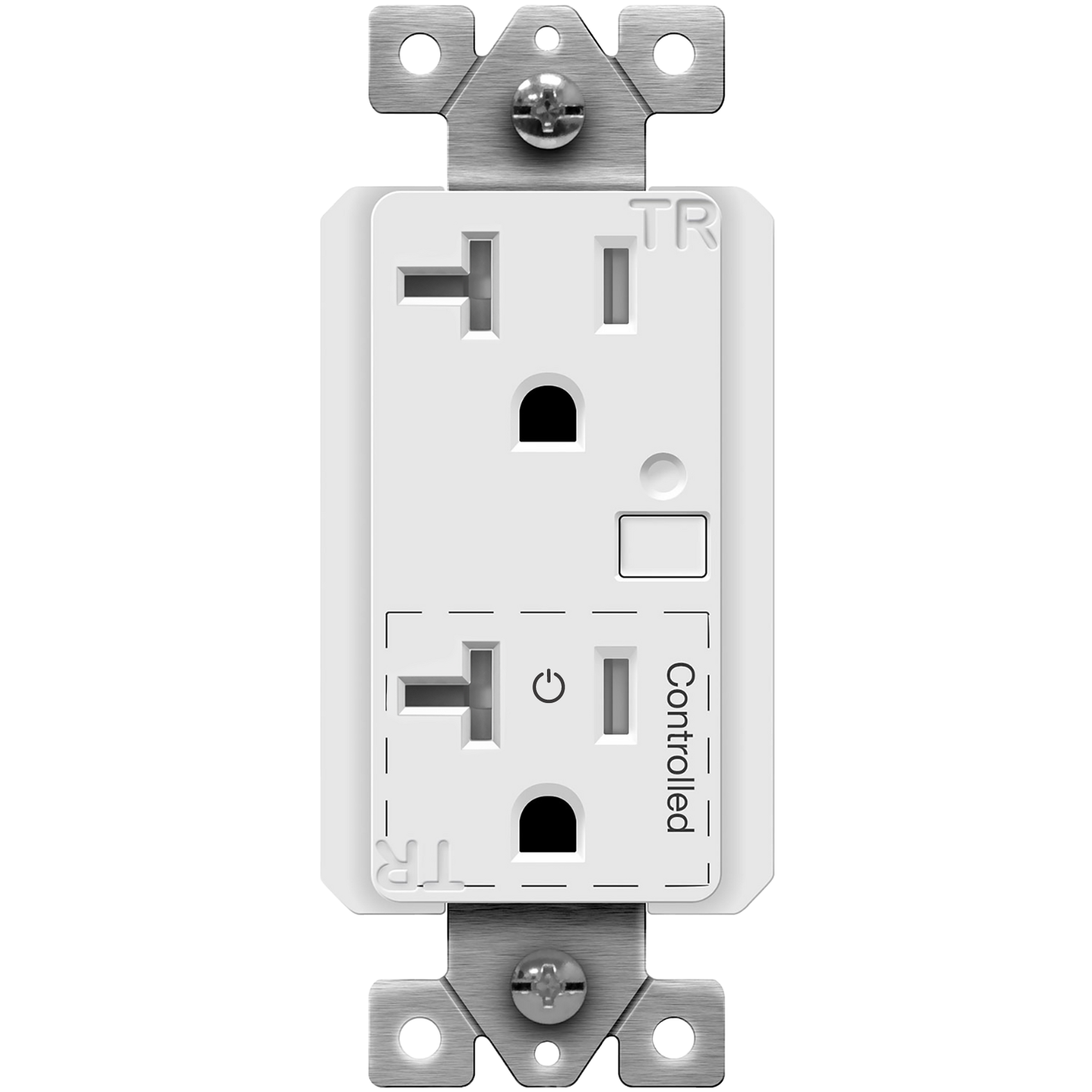 Enerlites PL20R-W - Plug Load Control Receptacle - White