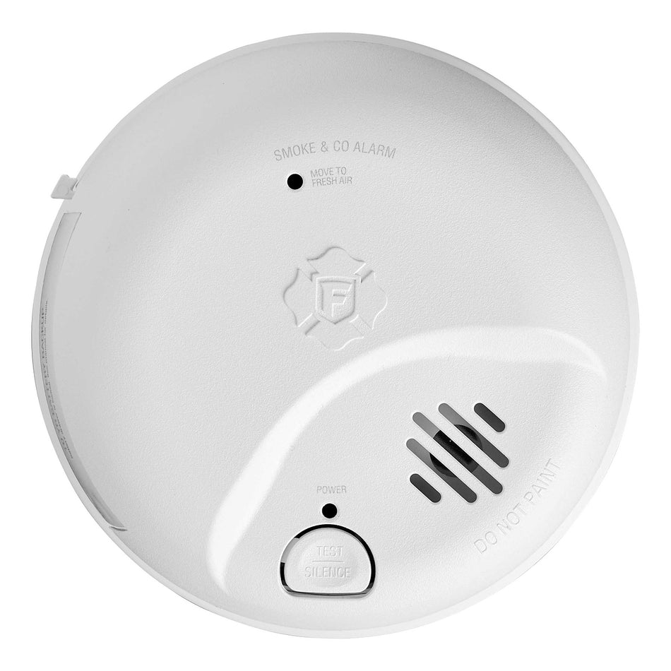 BRK 1046884 SMICO105-AC - Interconnectable Ion Smoke & Carbon CO Combo Alarm w/ 10 Year Battery Backup