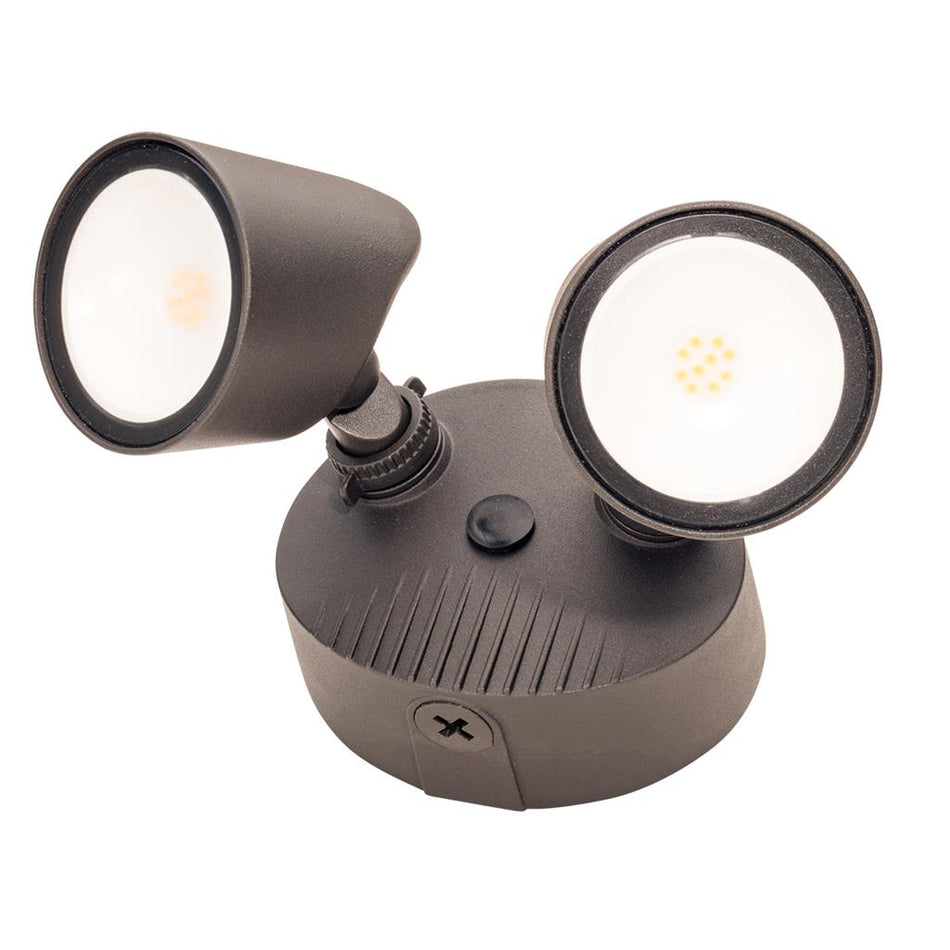 Topaz 72989 SL/24W/40K/BZ – Dual Head LED Security Light 24W 4000K – Bronze