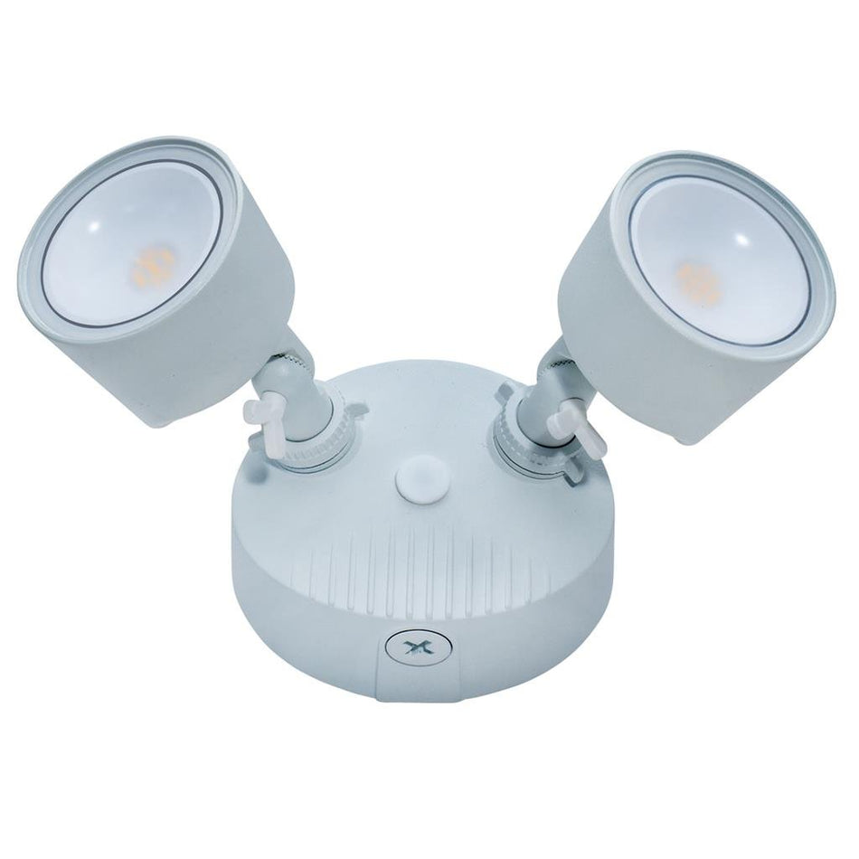Topaz 72991 SL/24W/40K/WH – Dual Head LED Security Light 24W 4000K – White